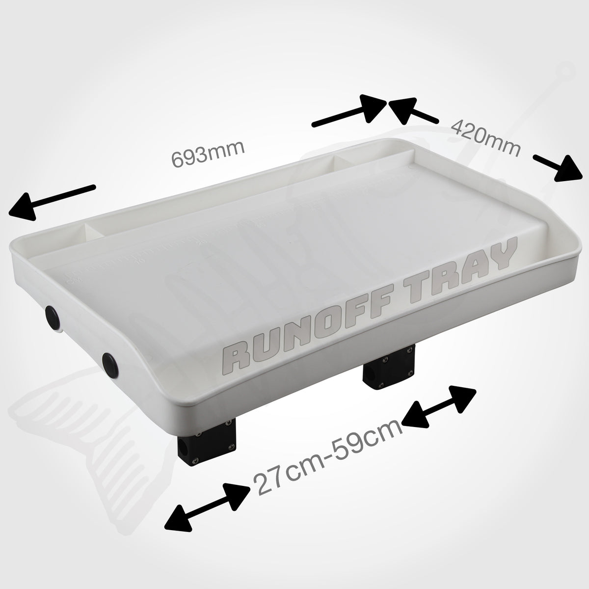 Bait Board - Rail Mount - Extra Large XL60