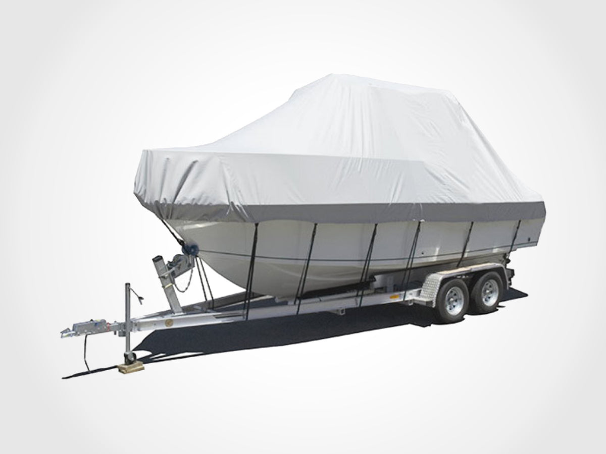21-23FT Boat Cover Marine Grade 600D Trailerable Jumbo