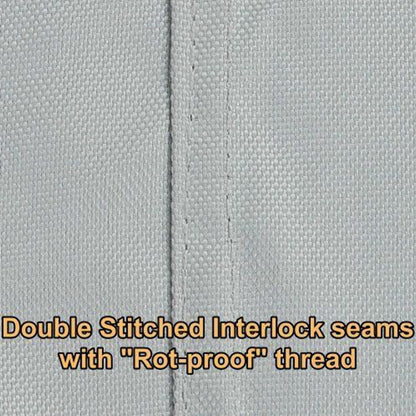 15-17FT Boat Cover Marine Grade 600D Trailerable Jumbo