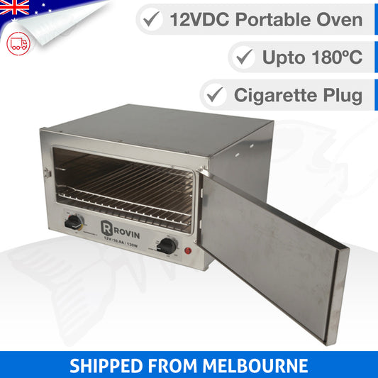 12VDC Portable Stainless Steel Oven