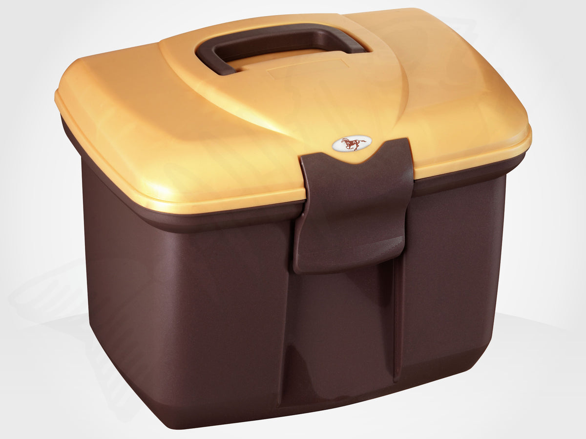 20L Tack Box - Pet / Grooming Tool Boxes Equestrian - Gold