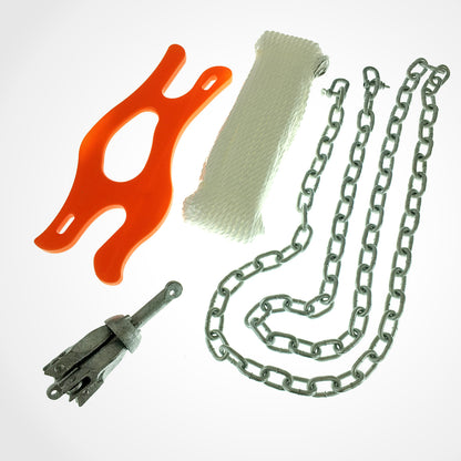 Anchor Pack with Hand Winder Kayak Rope
