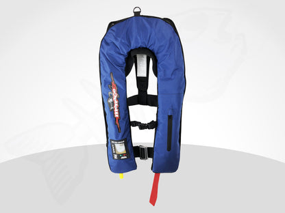 ADULT Inflatable Life Jacket Level 150 PFD Type 1 - BLUE MANUAL