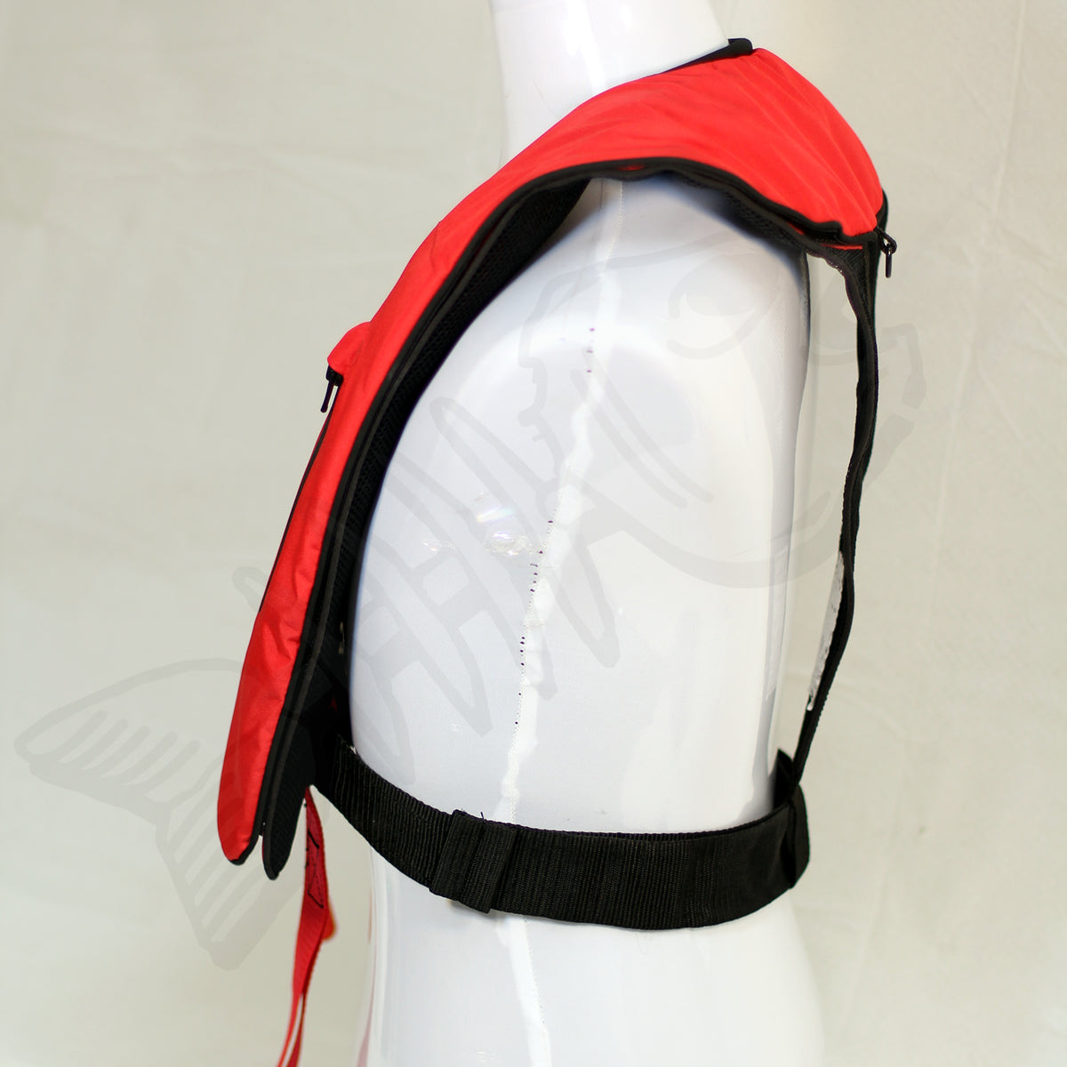 ADULT Inflatable Life Jacket Level 150 PFD Type 1 - RED MANUAL
