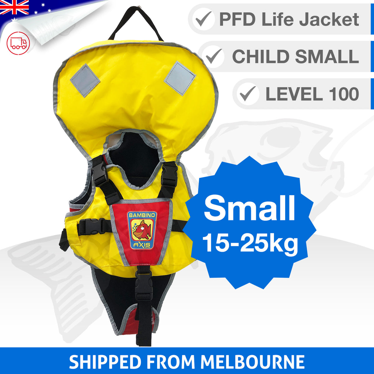 Small Bambino Axis Child 15-25KG Toddler Baby Life Jacket