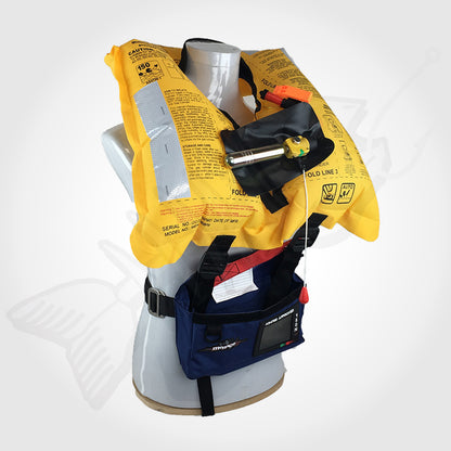 ADULT WAIST BELT Inflatable Life Jacket PFD Type 1 Level 150 - Bum Bag