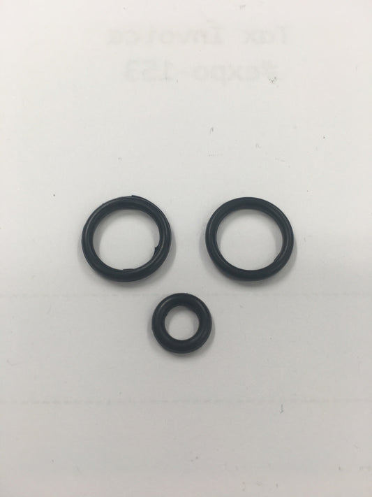 O-rings compatible with UML & Menace Actuators (2 small + 1 large)