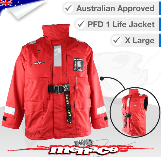 Premium All Weather Life Jacket Level 150 PFD Type 1 - X Large