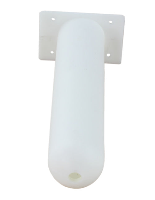 4 x Flush Mount STRAIGHT SQUARE Boat Rod Holder - WHITE