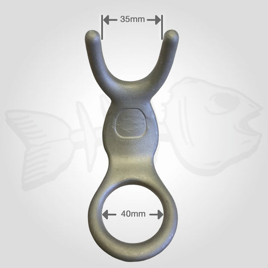 2 x Aluminium Boat Rod Holder RAIL MOUNT [Alloy]
