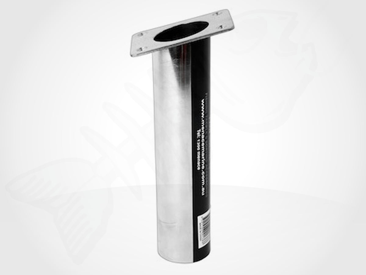 Boat Rod Holder - 316 Stainless Gimble Pins - 12° Degree Angled