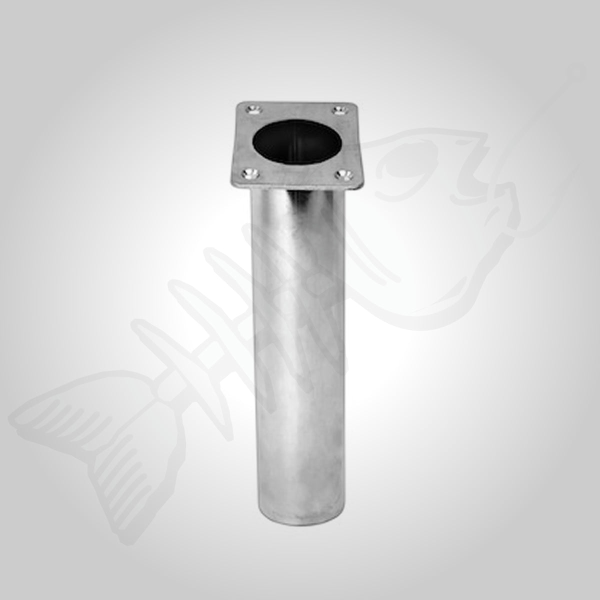 Boat Rod Holder - 316 Stainless Gimble Pins - 12° Degree Angled