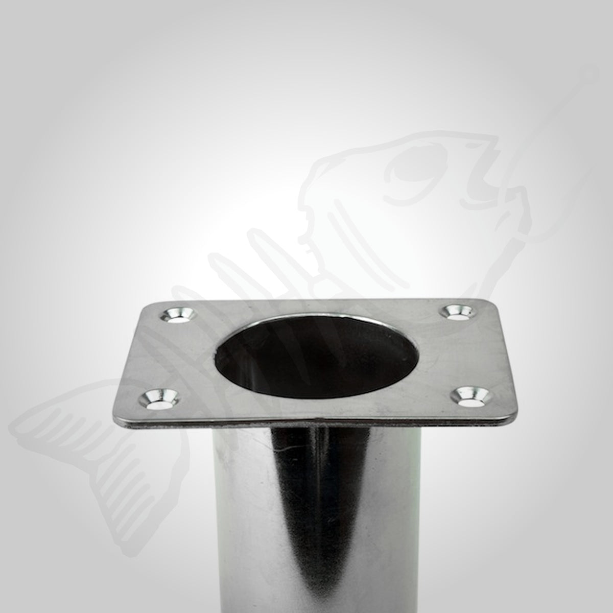 Boat Rod Holder - 316 Stainless Gimble Pins - Straight