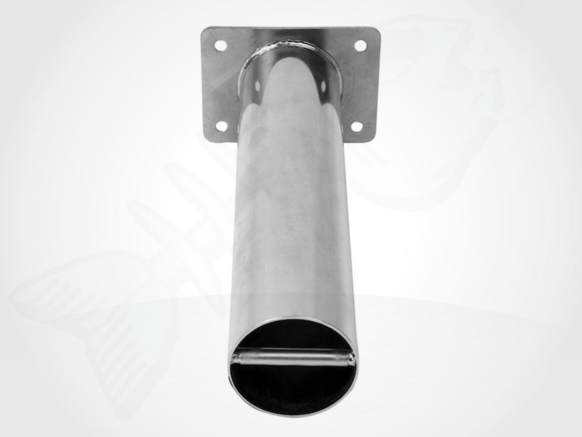 Boat Rod Holder - 316 Stainless Gimble Pins - Straight
