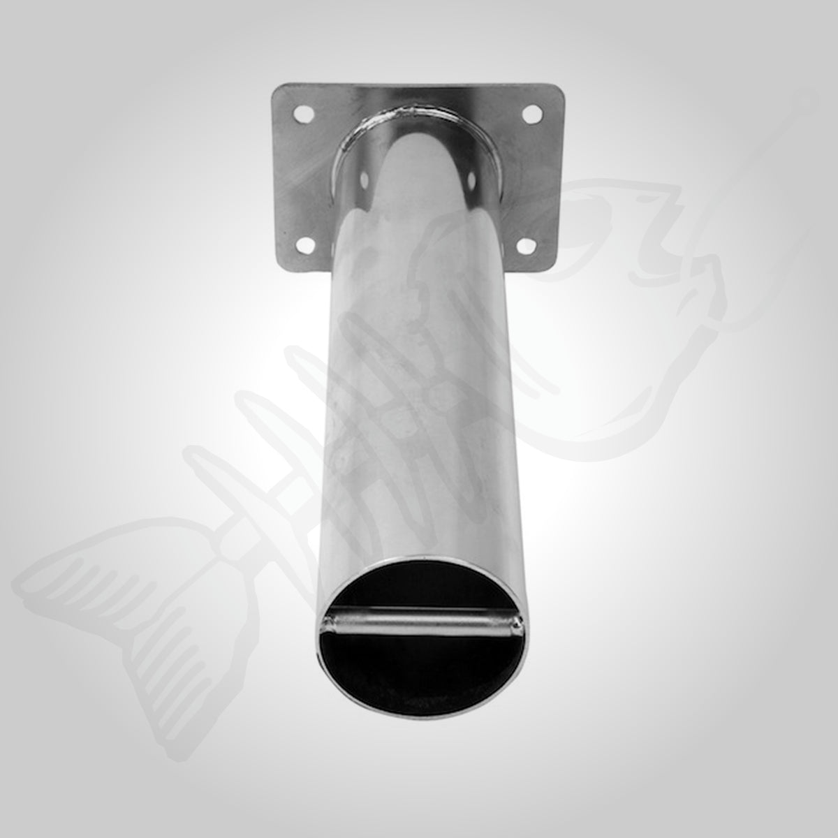 Boat Rod Holder - 316 Stainless Gimble Pins - Straight