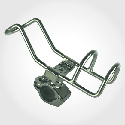 316 Stainless Steel Adjustable RAIL MOUNT ROD Holder