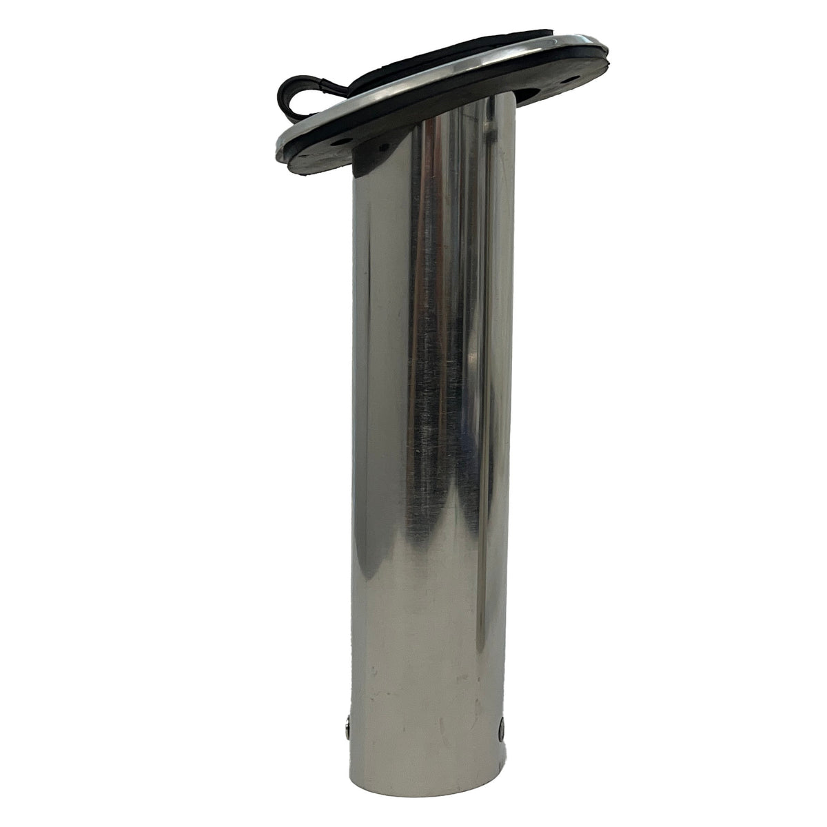 30 Degree Stainless Rod Holder with Rubber Cap