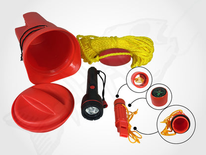 BAILER BUCKET Emergency Safety Kit Marine Boat Rope