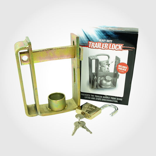 Trailer Tow Ball Lock ON/OFF with padlock