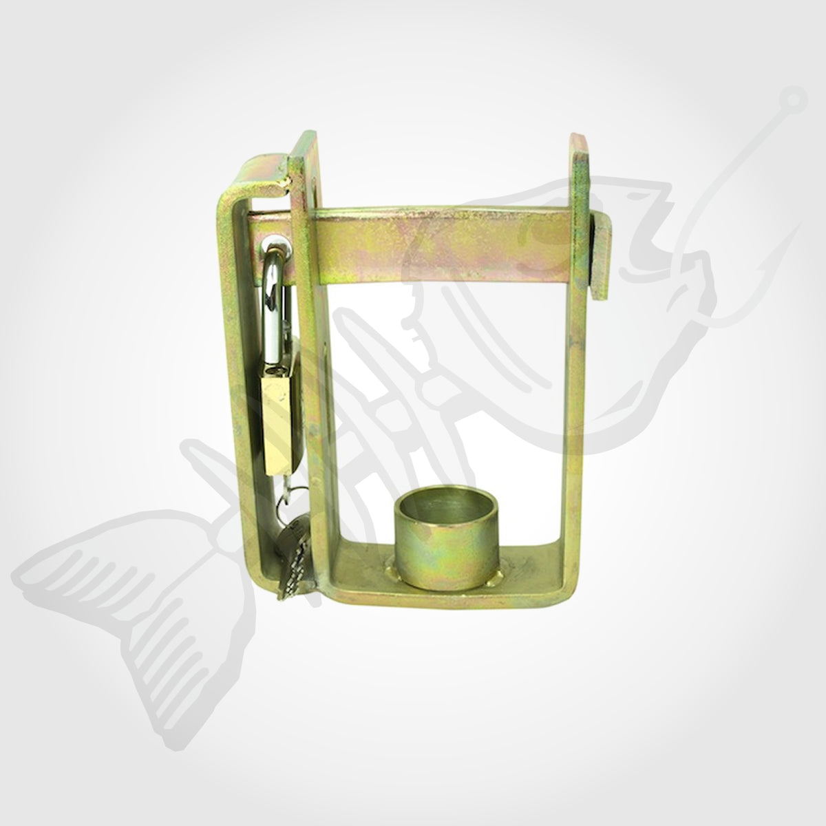 Trailer Tow Ball Lock ON/OFF with padlock