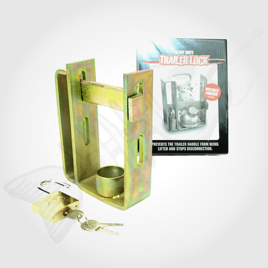 Trailer Tow Ball Lock ON/OFF with padlock